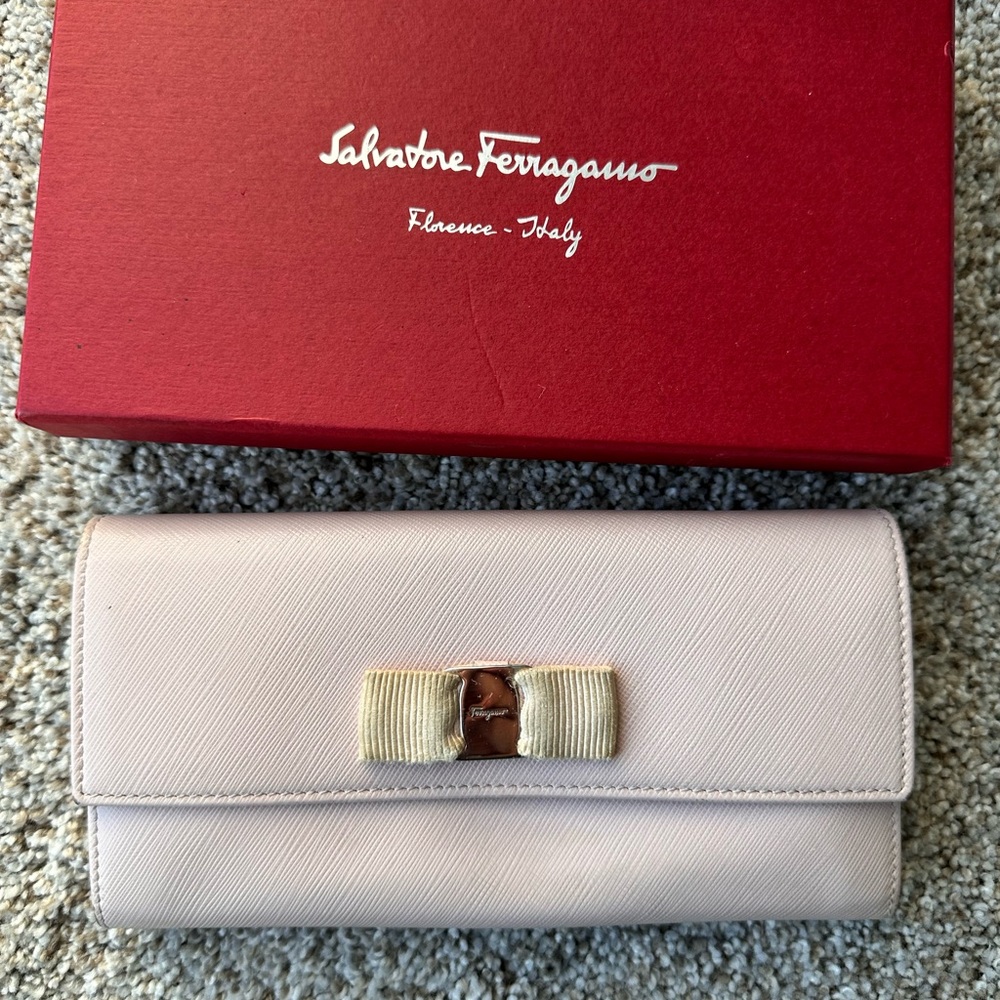 Salvatore Ferragamo Pink Blush Wallet
